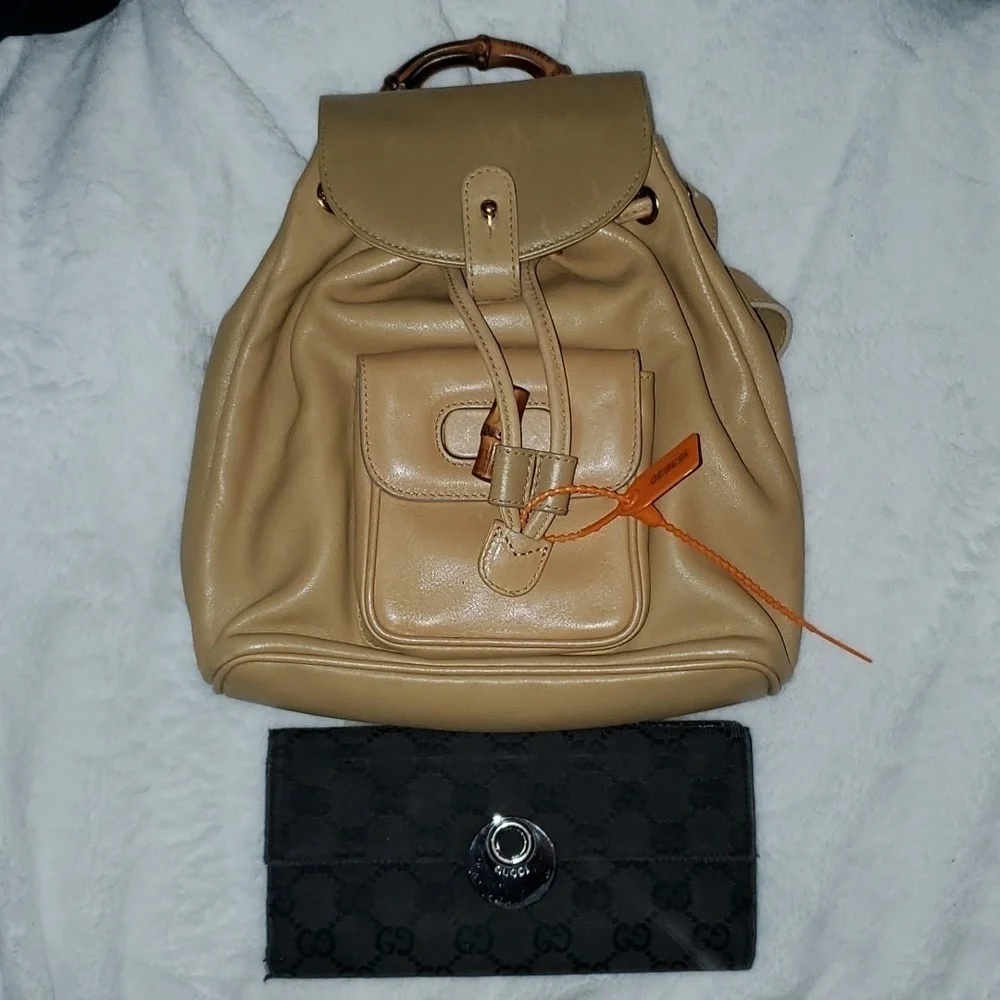 Gucci Bamboo Mini Backpack